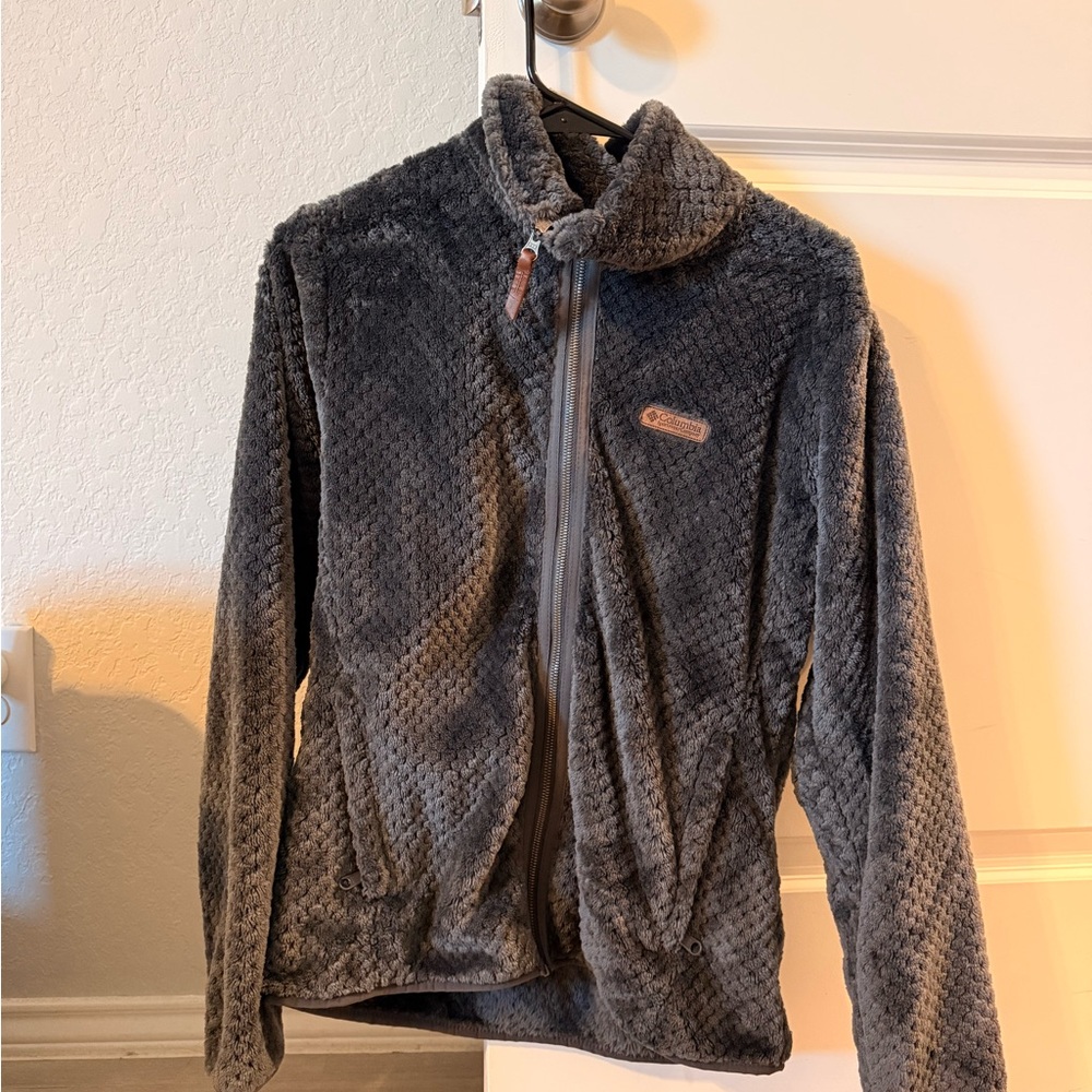 Columbia Charcoal Fleece Jacket